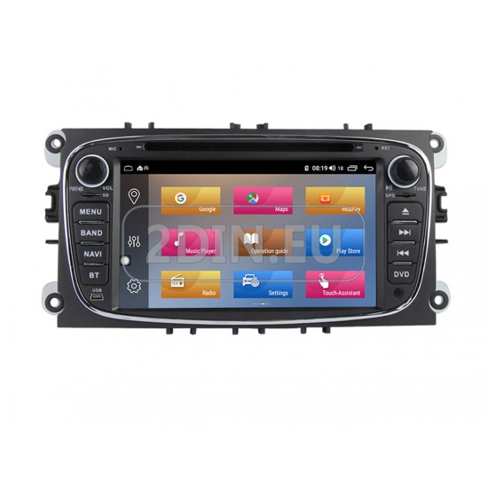 FORD  - МУЛТИМЕДИЯ / Навигация Android DVD CPU:8-Core, RAM:4Gb черна + DSP + CARPLAY + SIM